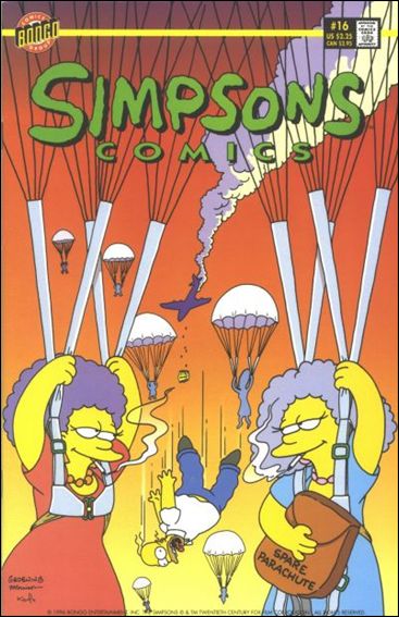 Simpsons Comics issue 16
