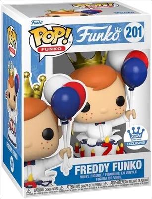 Pop! Funko - Freddy Funko figure 201 Freddy Funko (Birthday Cake) Funko Shop Exclusive