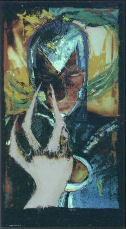 WildC.A.T.s '94 (Painted Refractor Foil Cards Subset) card P6 Warblade
