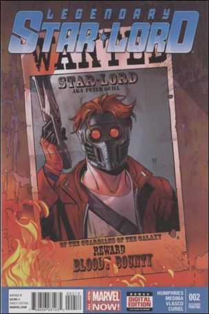 Legendary Star-Lord issue 2-C Paco Medina Cover (2nd Printing)