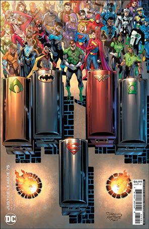 Justice League (2018) issue 75-D Dan Jurgens Cardstock Cover