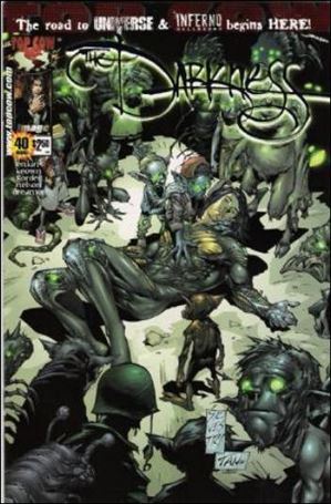Darkness (1996) issue 40-D Marc Silvestri Blue Foil Cover