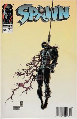 Spawn issue 30-B Newsstand Edition