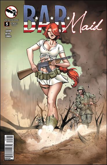 B.A.R. Maid issue 5-B Pasquale Qualano Cover