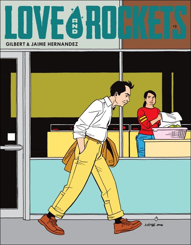 Love and Rockets (2016) issue 2-B Jaime Hernandez Cover