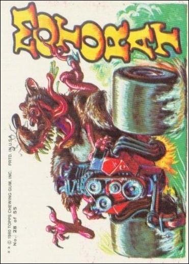 Weird Wheels (Base Set) card 28 Motorat