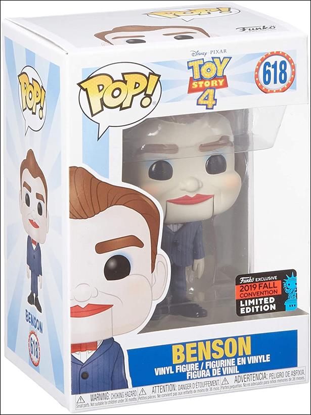 POP! Disney figure 618-B Benson 2019 Fall Convention