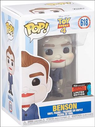 POP! Disney figure 618-B Benson 2019 Fall Convention