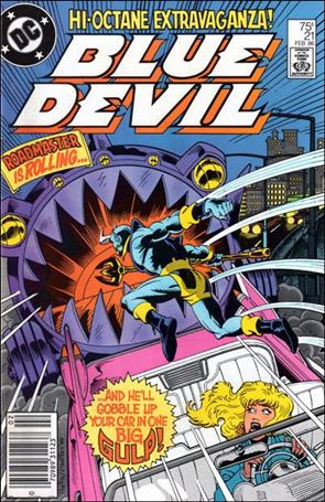 Blue Devil issue 21-B Newsstand Cover