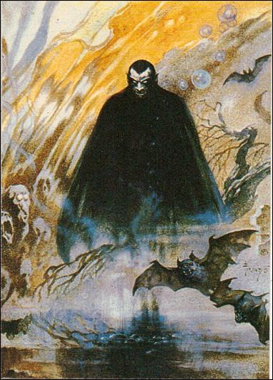 Frazetta (Base Set) card 4 Count Dracula