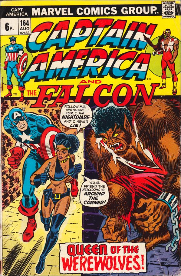 Captain America (1968) issue 164-B UK Price Cover