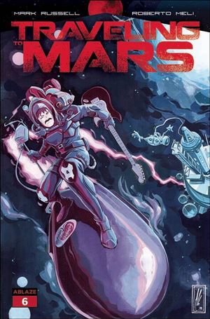 Traveling to Mars issue 6-C Alberto Locatelli Cover