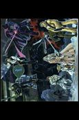 Star Wars Galaxy: Series 1 (Uncut Etched Foil Sheet) Cover Image 1