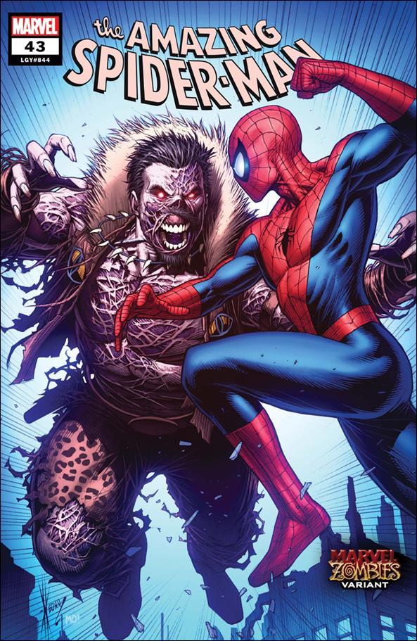 Amazing Spider-Man (2018) issue 43-B Dale Keown Marvel Zombies Cover