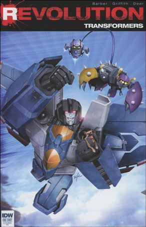 Transformers: Revolution issue 1-D Ken Christiansen 1:10 Cover