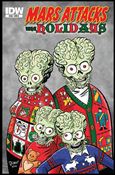 Mars Attacks the Holidays issue nn-B Dean Haspiel Cover