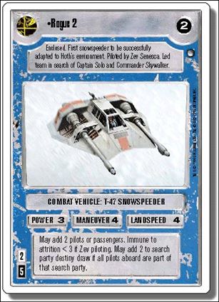 Star Wars: Hoth Revised (Base Set) card 148 Rogue 2