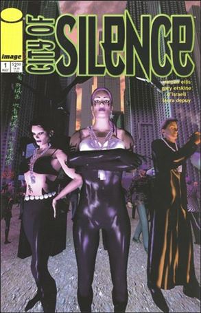 City of Silence issue 1-B Gary Erskine Cover