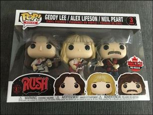 Pop! Rocks Multi-packs figure nn2-B Rush Fan expo 