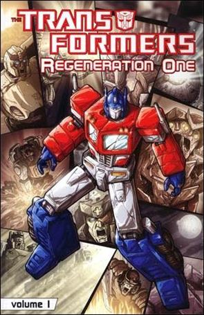 Transformers: Regeneration One  Cover Image 1