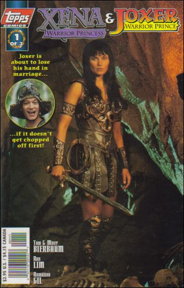 Xena: Warrior Princess/Joxer: Warrior Prince issue 1 Photo Cover