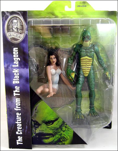 Universal Monsters figure 1 Creature From The Black Lagoon w/Kay Lawrence