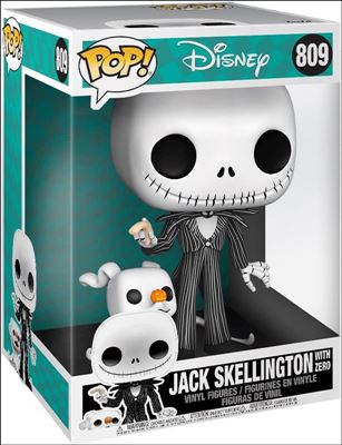 POP! Disney figure 809 Jack Skellington with Zero (10 Inch)