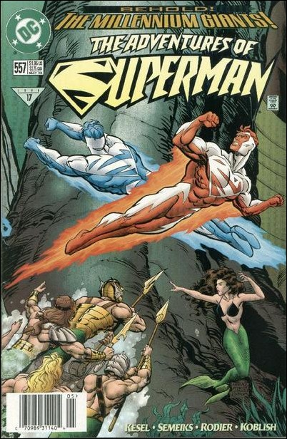 Adventures of Superman (1987) issue 557-B Newsstand Cover