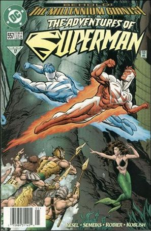 Adventures of Superman (1987) issue 557-B Newsstand Cover