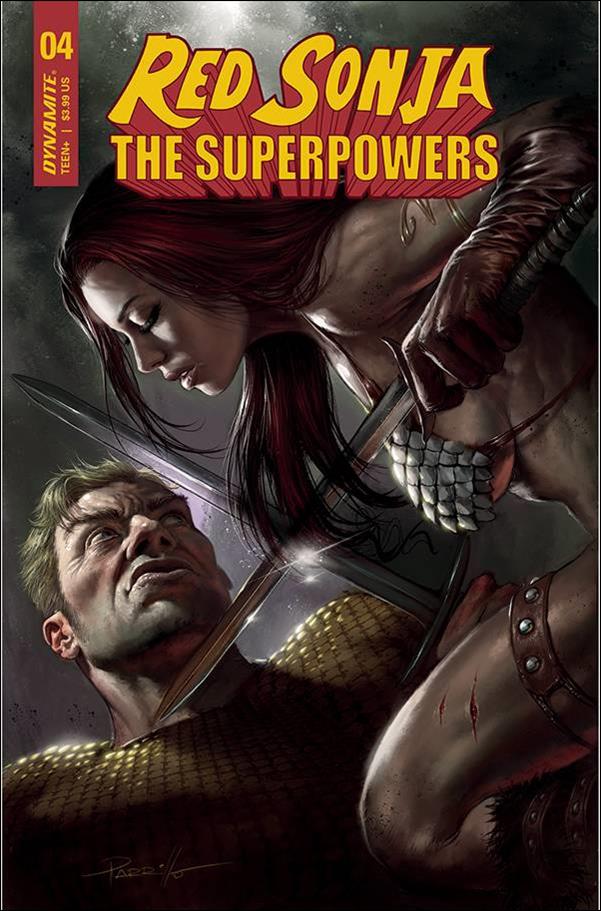Red Sonja: The Superpowers issue 4 Lucio Parrillo Cover