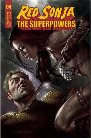 Red Sonja: The Superpowers issue 4 Lucio Parrillo Cover