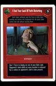 Star Wars: Premiere Unlimited (Base Set) card 55 I Find Your Lack Of Faith Disturbing