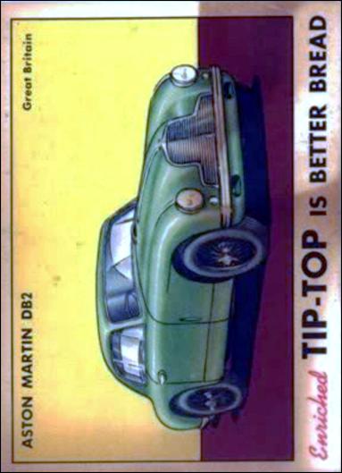Sports Cars (1954) (Base Set) card 3 Aston Martin DB2