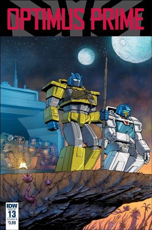 Optimus Prime issue 13-B Casey Coller Cover