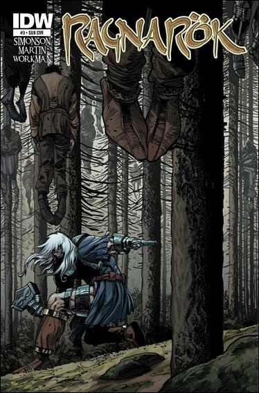 Ragnarok issue 3-B Subscription Cover
