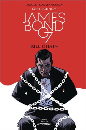 James Bond: Kill Chain issue 4 Greg Smallwood Cover