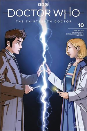 Doctor Who: The Thirteenth Doctor issue 10-C Giorgia Sposito 10th Doctor Cover