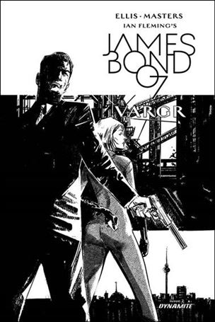 James Bond (2015) issue 2-G Gabriel Hardman B&W Cover 1/100