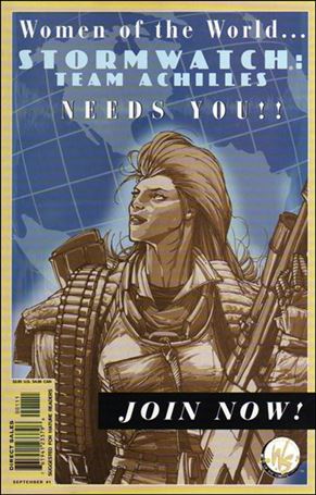 StormWatch: Team Achilles issue 1-B Propaganda Poster Cover