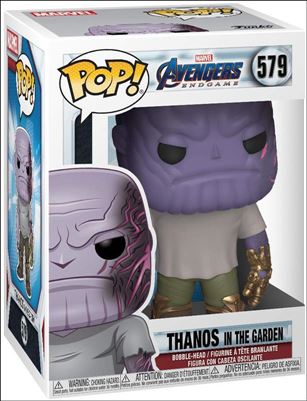 POP! Marvel figure 579 Thanos in the garden