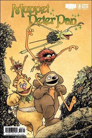 Muppet Peter Pan issue 3 David Petersen Cover