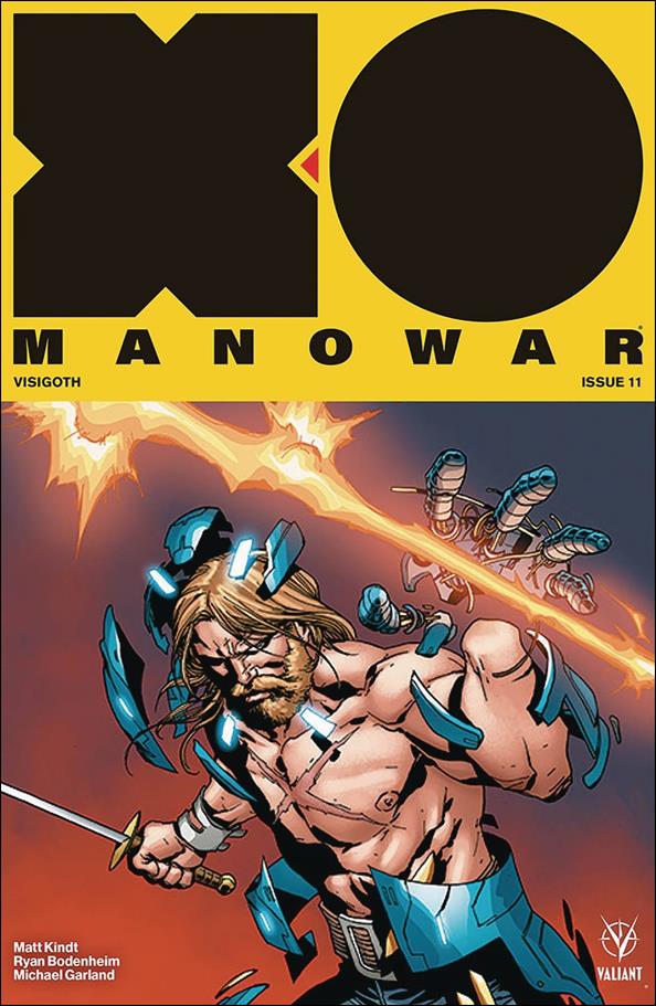 X-O Manowar (2017) issue 11-B Giuseppe Camuncoli Cover