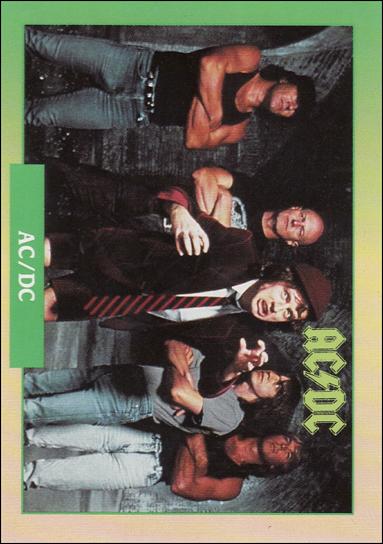 Rock Cards (Base Set) card 60 AC/DC