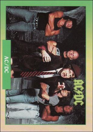 Rock Cards (Base Set) card 60 AC/DC