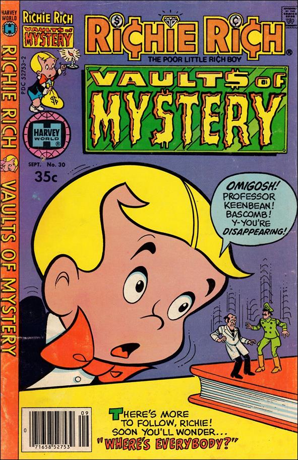 Richie Rich Vaults of Mystery issue 30