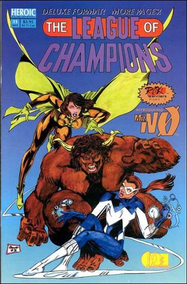 League of Champions issue 11-B Unbagged