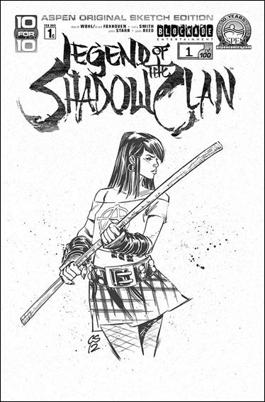 Legend of the Shadow Clan issue 1-C Cory Smith Original Sketch Cover 1/100