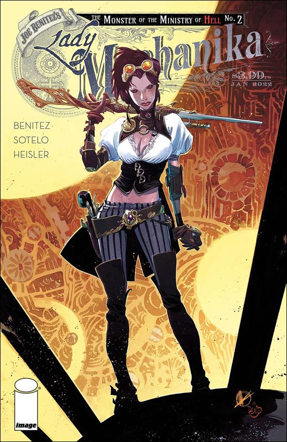 Lady Mechanika: The Monster of the Ministry of Hell issue 2-B Matteo Scalera Cover