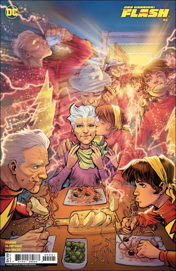 Jay Garrick: The Flash issue 4-B Francis Manapul Cardstock Cover