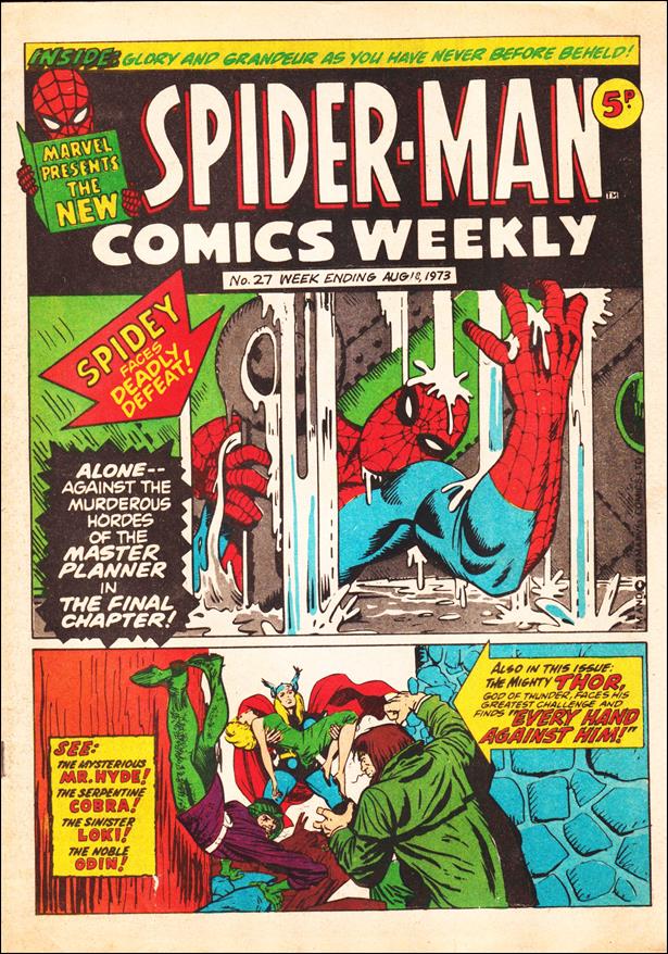Spider-Man: Comics Weekly (UK) issue 27